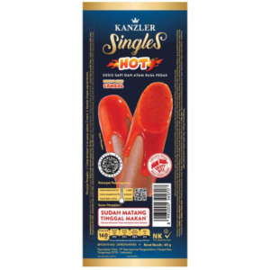 kanzler singles sosis hot 60g