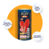 kanzler singles sosis hot 60g